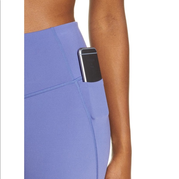 Zella High Waist Studio Lite Pocket 7/8 Leggings - Picture 2 of 6